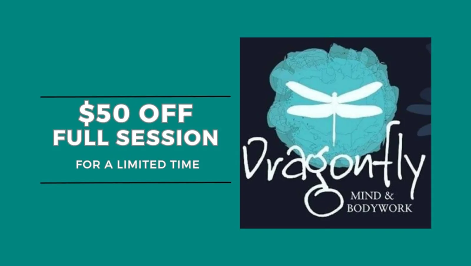 $50 Off Full Session - For a Limited Time